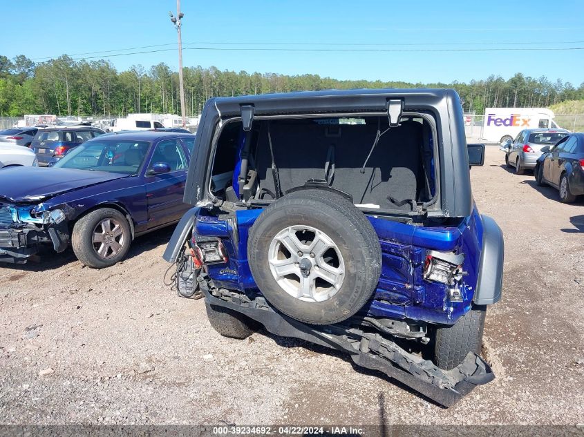 2020 Jeep Wrangler Sport S 4X4 VIN: 1C4GJXAN8LW180280 Lot: 47415384