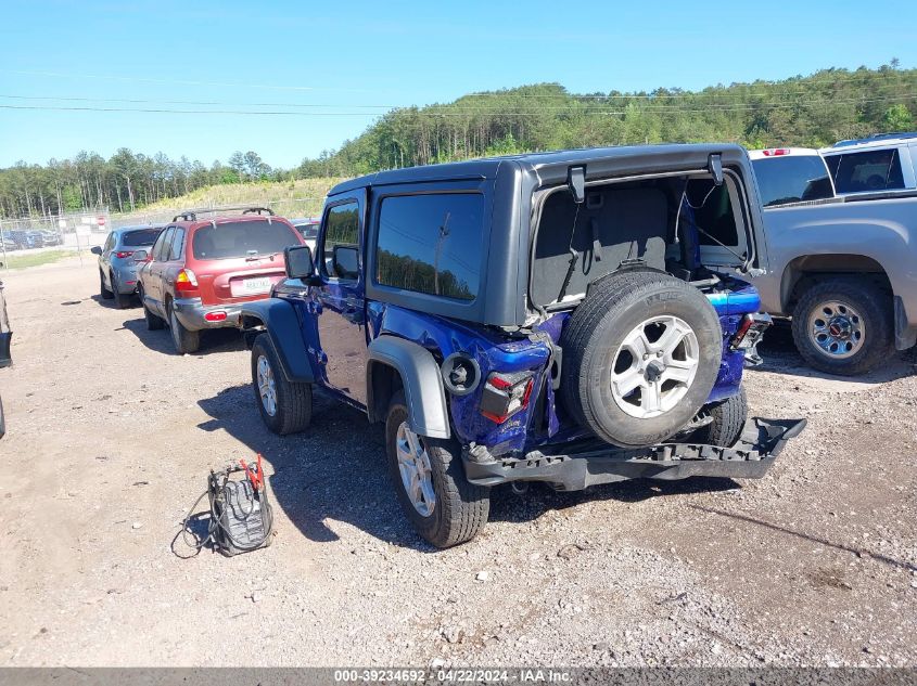 2020 Jeep Wrangler Sport S 4X4 VIN: 1C4GJXAN8LW180280 Lot: 47415384