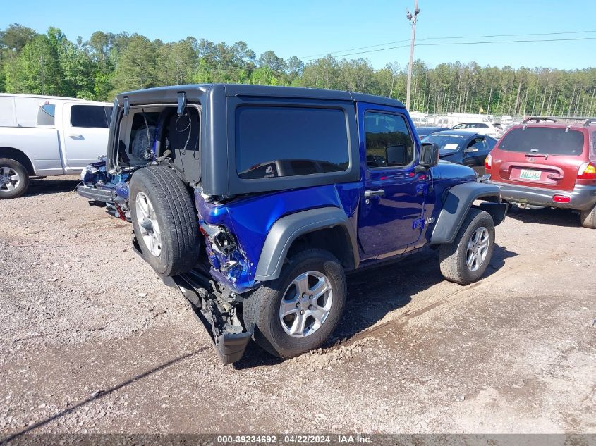 2020 Jeep Wrangler Sport S 4X4 VIN: 1C4GJXAN8LW180280 Lot: 47415384