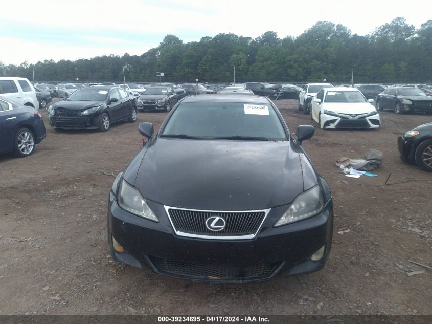 2007 Lexus Is 350 VIN: JTHBE262875013878 Lot: 39234695