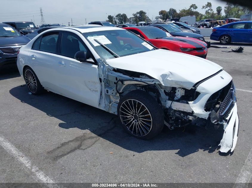 2024 Mercedes-Benz C 300 VIN: W1KAF4HB9RR155757 Lot: 11978510