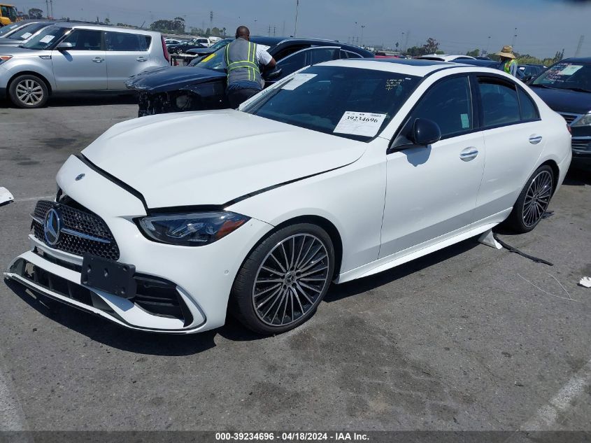 2024 Mercedes-Benz C 300 VIN: W1KAF4HB9RR155757 Lot: 11978510