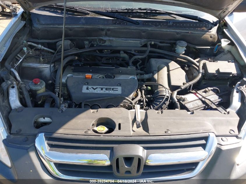 2004 Honda Cr-V Lx VIN: JHLRD78434C008595 Lot: 39234704