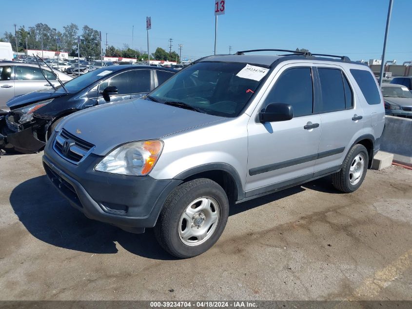 2004 Honda Cr-V Lx VIN: JHLRD78434C008595 Lot: 39234704