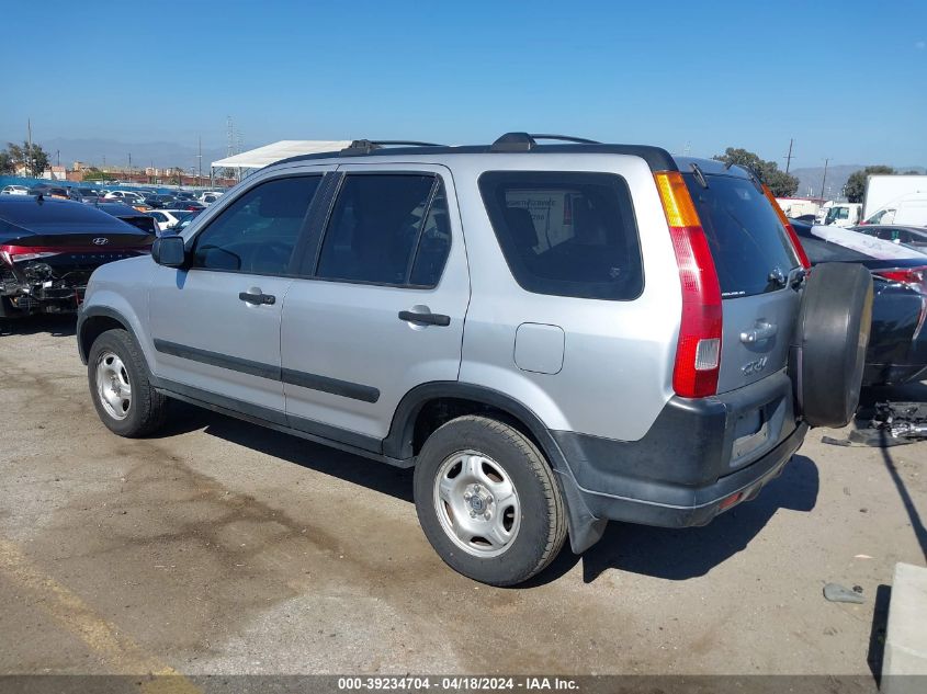 2004 Honda Cr-V Lx VIN: JHLRD78434C008595 Lot: 39234704