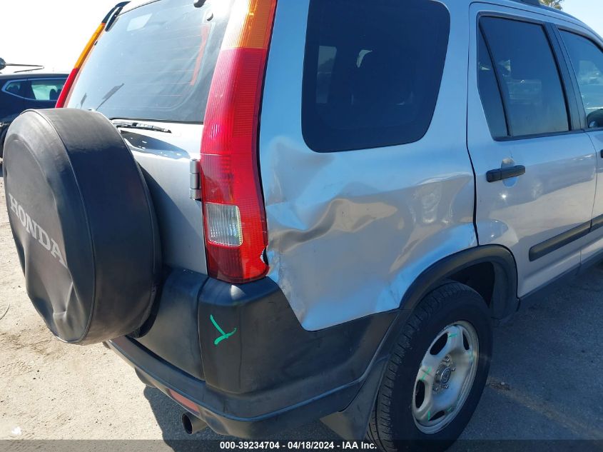 2004 Honda Cr-V Lx VIN: JHLRD78434C008595 Lot: 39234704