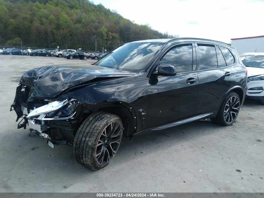 2021 BMW X5 M VIN: 5YMJU0C08M9G10633 Lot: 39234723
