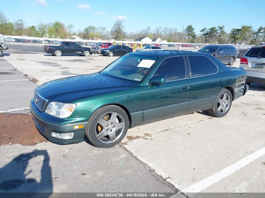 1999 Lexus Ls 400 400 VIN: JT8BH28F0X0158286 Lot: 39234736