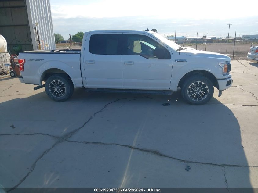 2019 Ford F-150 Xlt VIN: 001FTEW1CP0KKD122 Lot: 50240214