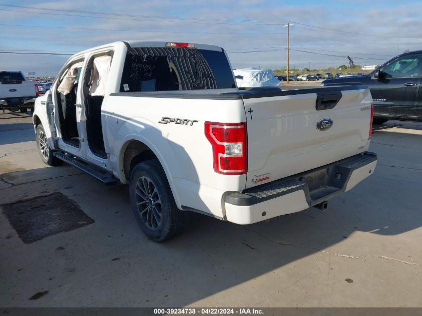 2019 Ford F-150 Xlt VIN: 001FTEW1CP0KKD122 Lot: 50240214