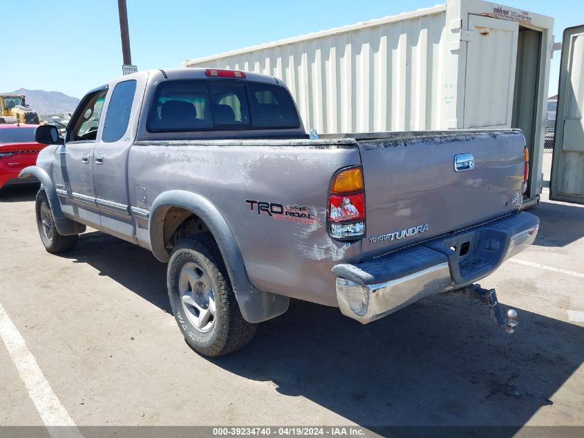 2002 Toyota Tundra Sr5 V8 VIN: 5TBRT34192S316900 Lot: 39234740