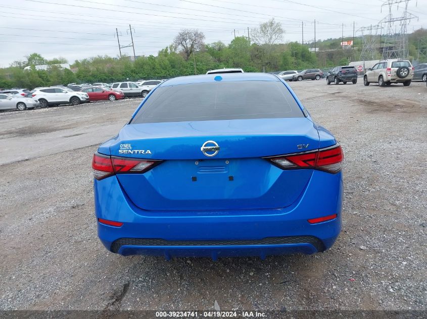 2022 Nissan Sentra Sv Xtronic Cvt VIN: 3N1AB8CV3NY297673 Lot: 39234741