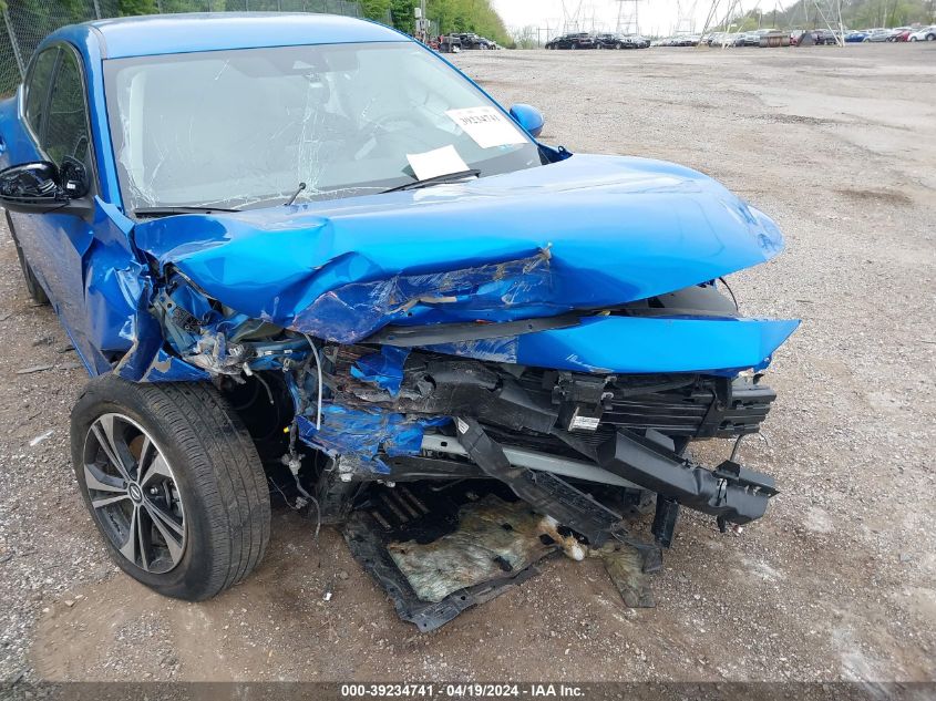 2022 Nissan Sentra Sv Xtronic Cvt VIN: 3N1AB8CV3NY297673 Lot: 39234741