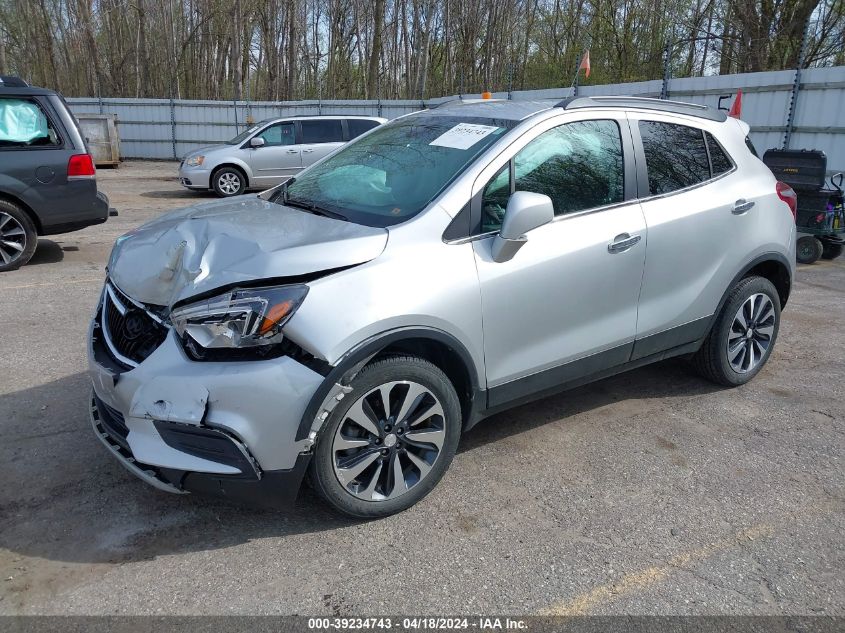 2021 Buick Encore Awd Preferred VIN: KL4CJESB3MB358638 Lot: 39234743