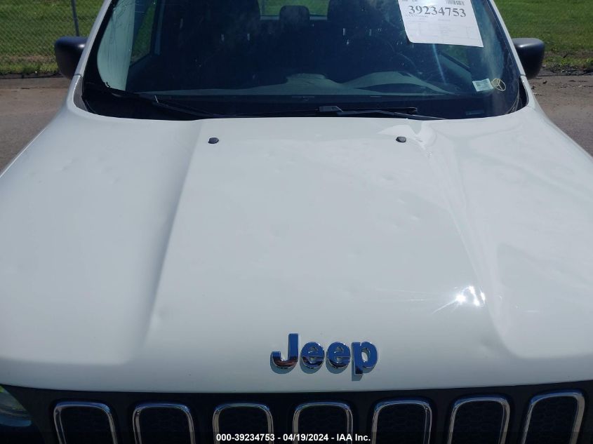 2017 Jeep Renegade Sport Fwd VIN: ZACCJAAB0HPF96961 Lot: 39234753