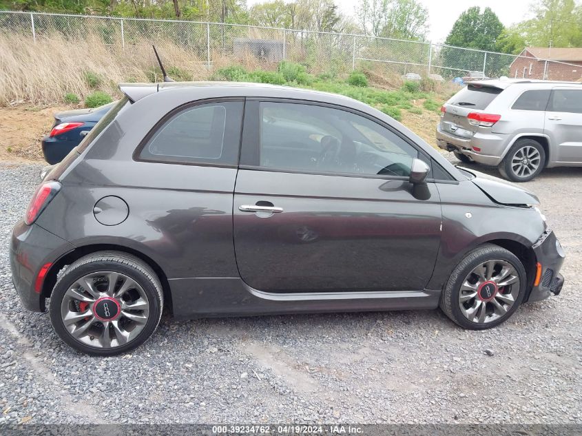 2015 Fiat 500 Turbo VIN: 3C3CFFHH6FT690037 Lot: 39234762