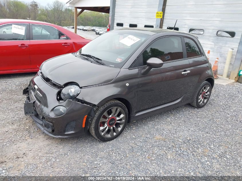 2015 Fiat 500 Turbo VIN: 3C3CFFHH6FT690037 Lot: 39234762