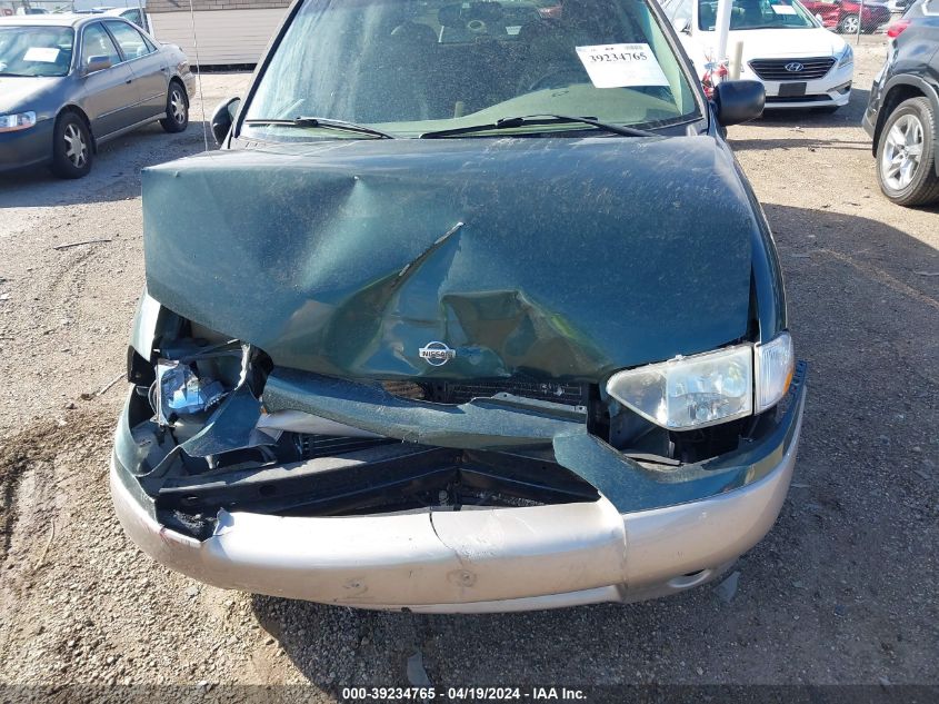 2002 Nissan Quest Se VIN: 4N2ZN16T52D813939 Lot: 39234765