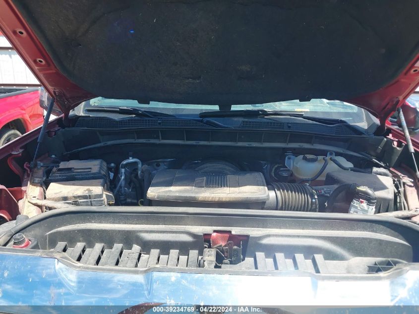 2022 GMC Sierra 1500 4Wd Short Box Slt VIN: 3GTUUDED0NG592916 Lot: 39234769