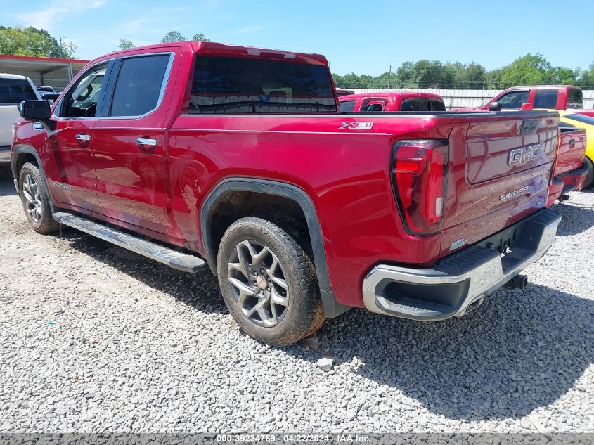 2022 GMC Sierra 1500 4Wd Short Box Slt VIN: 3GTUUDED0NG592916 Lot: 39234769