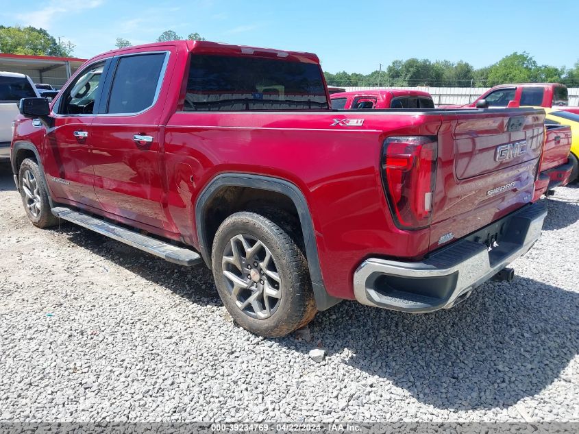 2022 GMC Sierra 1500 4Wd Short Box Slt VIN: 3GTUUDED0NG592916 Lot: 49823374