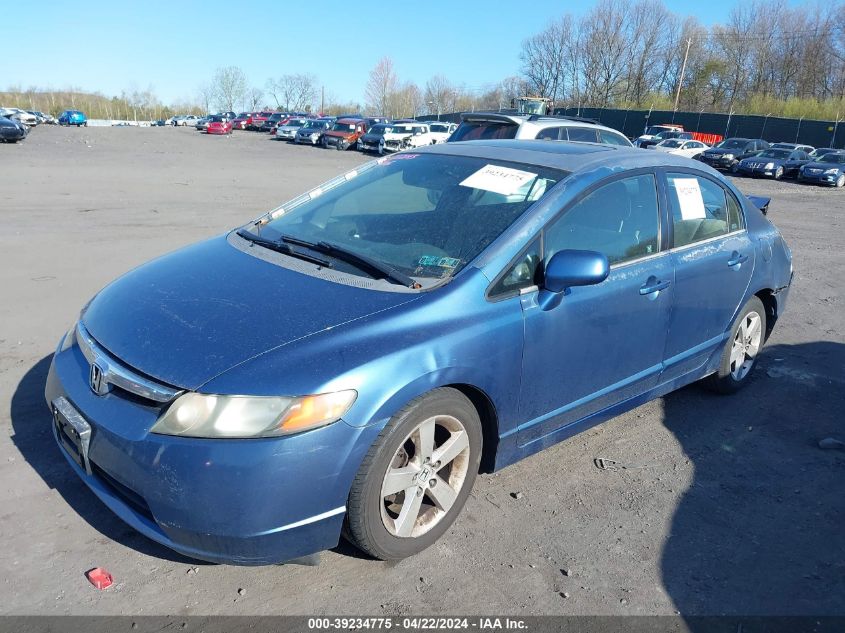 2006 Honda Civic Ex VIN: 2HGFA168X6H519914 Lot: 39234775