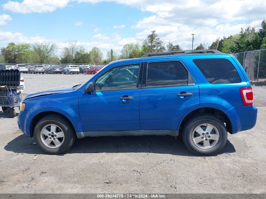 2011 Ford Escape Xlt VIN: 1FMCU0DG3BKC60534 Lot: 47211594