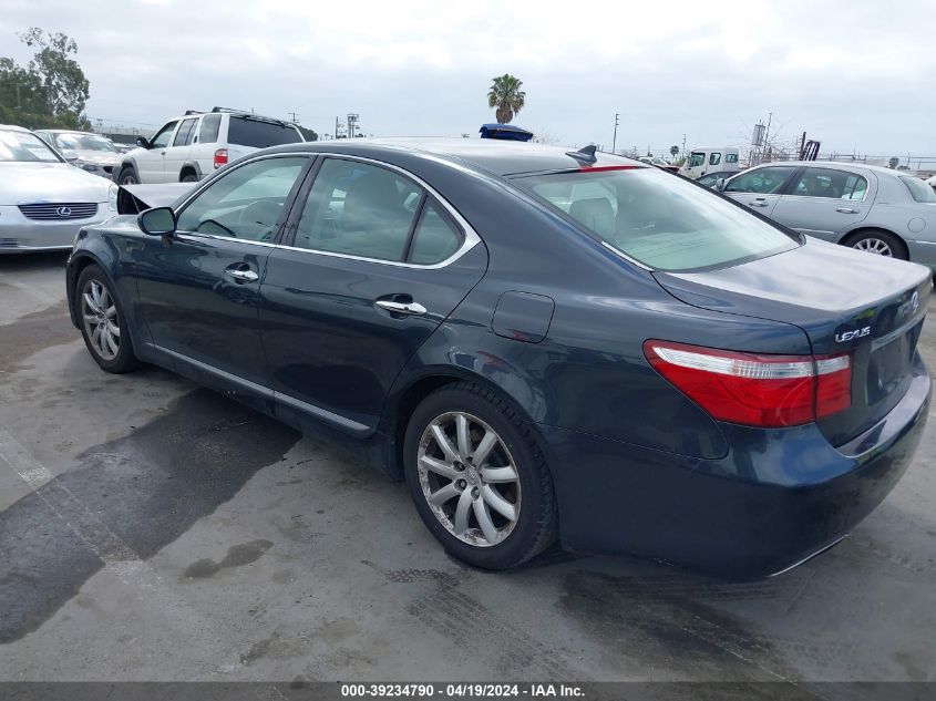 2007 Lexus Ls 460 VIN: JTHBL46F075022868 Lot: 39234790