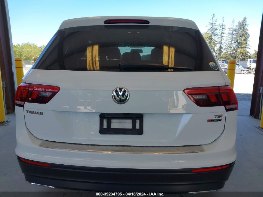 2018 Volkswagen Tiguan 2.0T S VIN: 3VV0B7AX8JM017207 Lot: 11986769