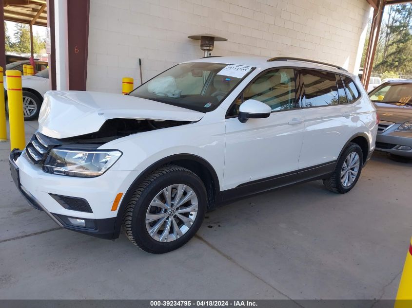 2018 Volkswagen Tiguan 2.0T S VIN: 3VV0B7AX8JM017207 Lot: 11986769