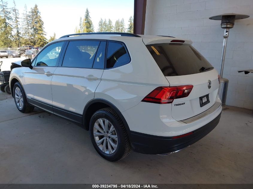 2018 Volkswagen Tiguan 2.0T S VIN: 3VV0B7AX8JM017207 Lot: 11986769