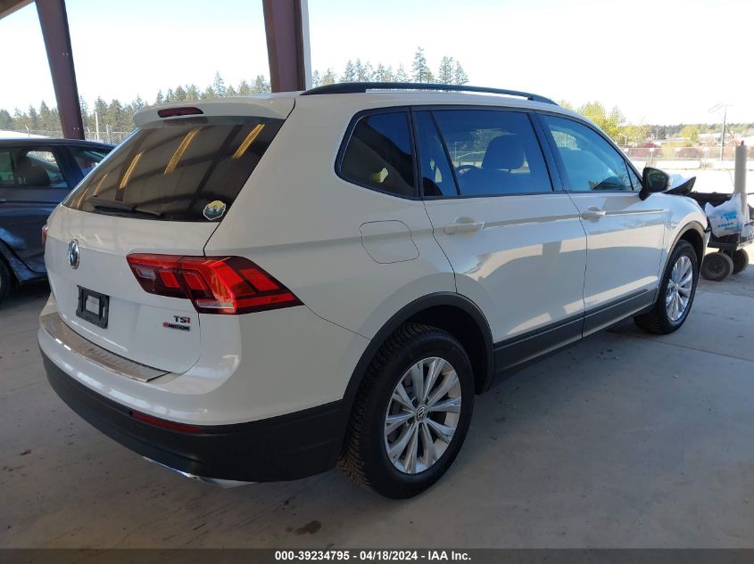 2018 Volkswagen Tiguan 2.0T S VIN: 3VV0B7AX8JM017207 Lot: 11986769