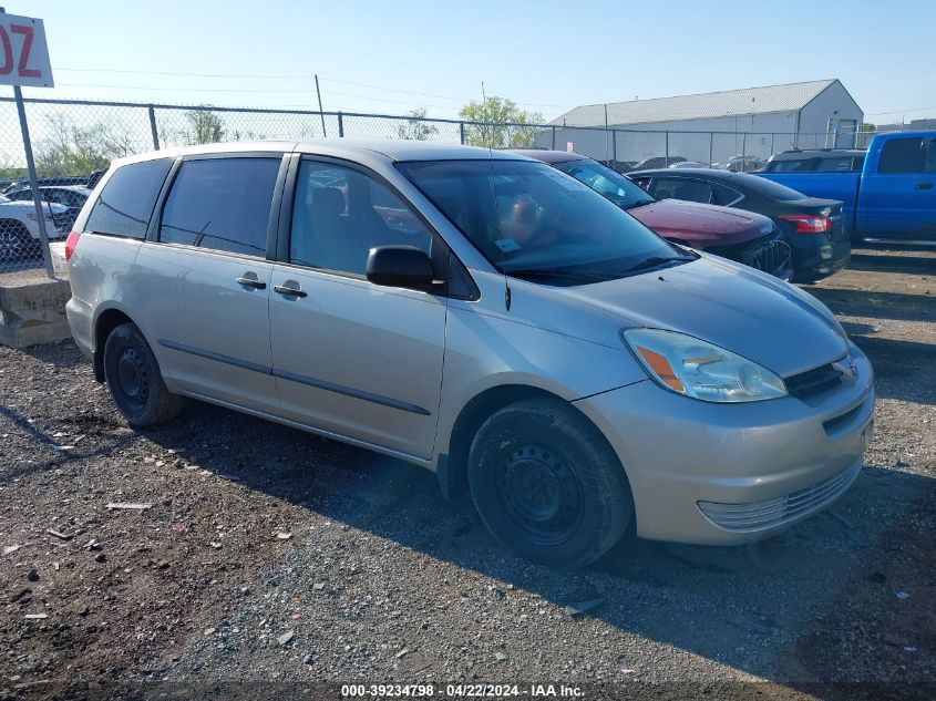 2004 Toyota Sienna Ce VIN: 5TDZA29C14S030737 Lot: 39234798