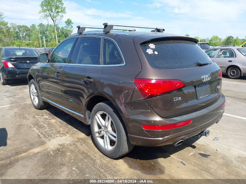 2014 Audi Q5 2.0T Premium VIN: WA1LFAFP5EA103934 Lot: 39234800