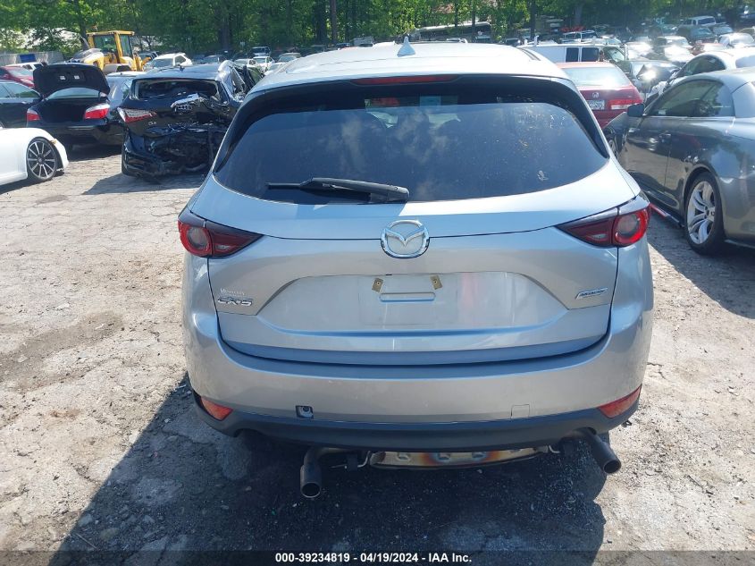 2018 Mazda Cx-5 Touring VIN: JM3KFACMXJ1452990 Lot: 39234819