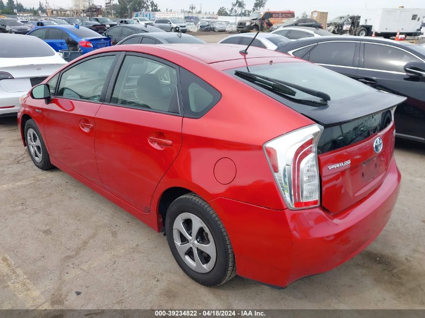 2013 Toyota Prius Two VIN: JTDKN3DU9D5579670 Lot: 50175654