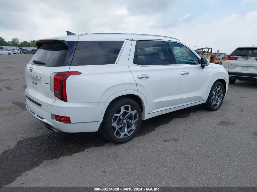 2021 Hyundai Palisade Calligraphy VIN: KM8R7DHEXMU309978 Lot: 39234828