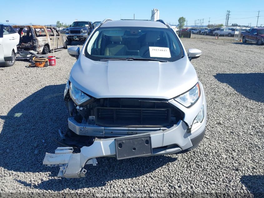 2020 Ford Ecosport Titanium VIN: MAJ6S3KL3LC320290 Lot: 39234843