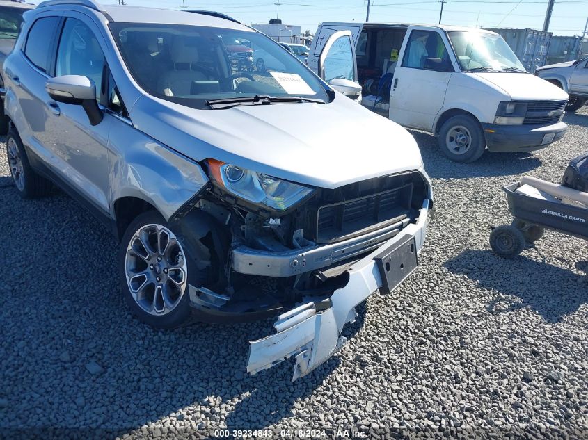 2020 Ford Ecosport Titanium VIN: MAJ6S3KL3LC320290 Lot: 39234843