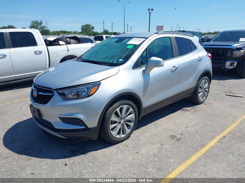 2018 Buick Encore Preferred VIN: KL4CJASB2JB511692 Lot: 39234844