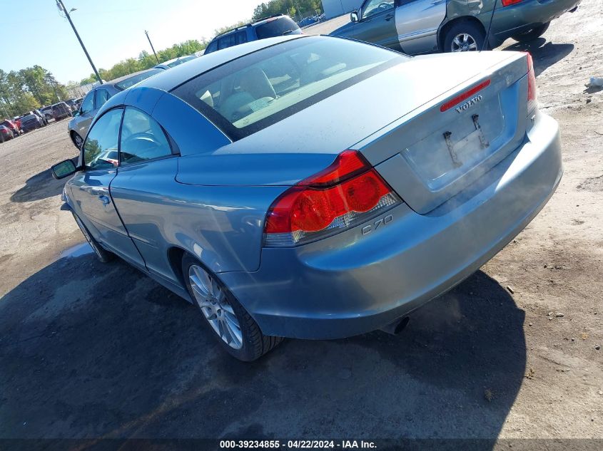 2007 Volvo C70 T5 VIN: YV1MC682X7J016707 Lot: 39234855