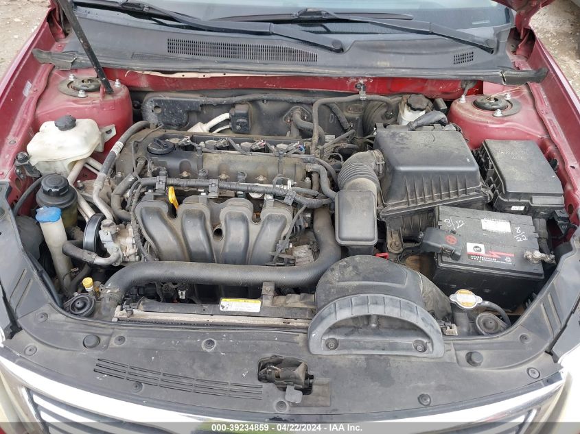 2009 Kia Optima Lx VIN: KNAGE228695302887 Lot: 39234859