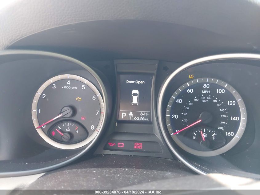 2013 Hyundai Santa Fe Sport VIN: 5XYZT3LB0DG071499 Lot: 39234876