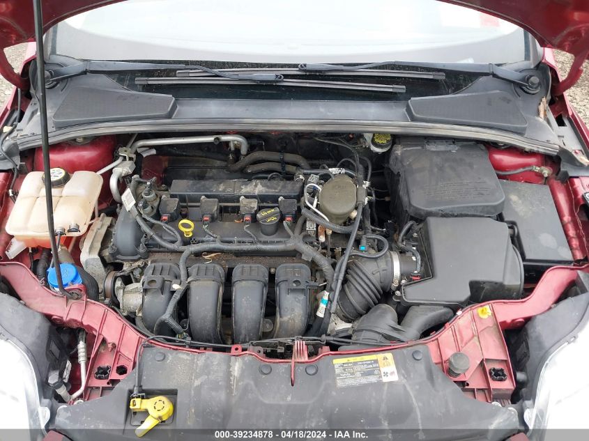 2013 Ford Focus Se VIN: 1FADP3F29DL242125 Lot: 39234878