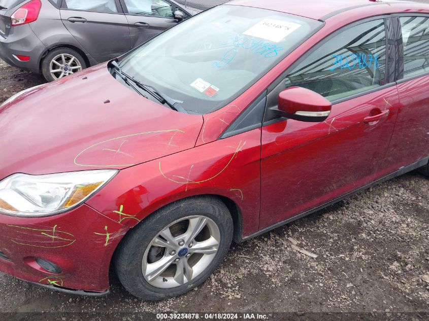 2013 Ford Focus Se VIN: 1FADP3F29DL242125 Lot: 39234878