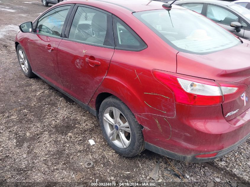 2013 Ford Focus Se VIN: 1FADP3F29DL242125 Lot: 39234878