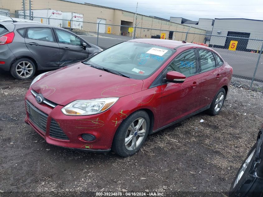 2013 Ford Focus Se VIN: 1FADP3F29DL242125 Lot: 39234878