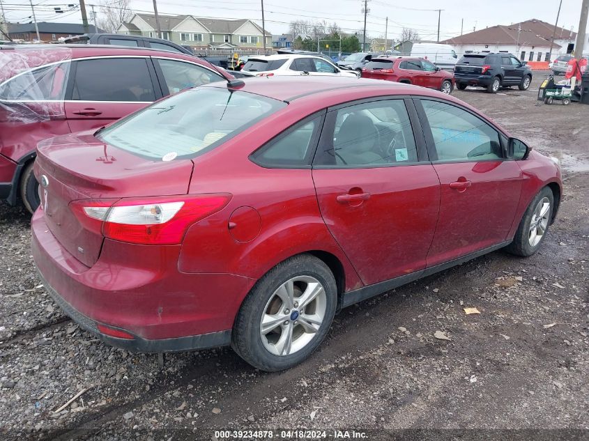 2013 Ford Focus Se VIN: 1FADP3F29DL242125 Lot: 39234878