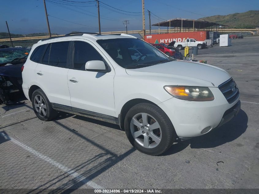 2007 Hyundai Santa Fe Limited/Se VIN: 5NMSH13E17H093944 Lot: 39234896