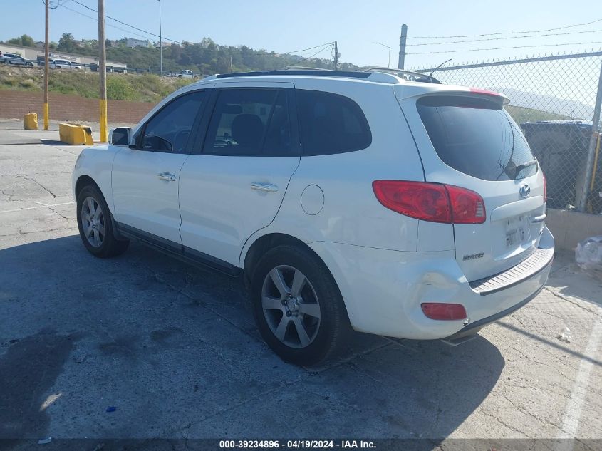 2007 Hyundai Santa Fe Limited/Se VIN: 5NMSH13E17H093944 Lot: 39234896